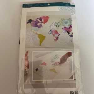 New decorative map kit